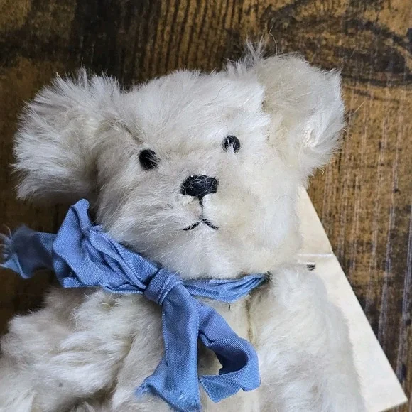 Sue Chaffee Mohair Teddy Bear 7" Jointed Artist Bear Signed Vintage - Picture 6 of 10